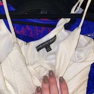 Cute white summer dress